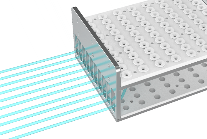 Large volume loading module